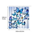 thumbnail image 3 of XZNGL Fabric Shower Curtains for Bathroom Various Patterns Shower Shower Curtain Bathroom Shower Curtain Digital Printing Polyester Shower Curtain Metal Shower Curtain Rings, 3 of 3