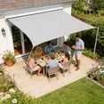 thumbnail image 3 of Sun Shade Outdoor Sun Shade Cover Protective Shelter For Patio Garden Pool Protective Cover, 3 of 5