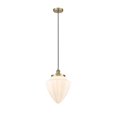 thumbnail image 4 of Innovations Lighting  Bullet - 1 Light 12" Cord Hung Mini Pendant Antique Copper/Matte White, 4 of 5