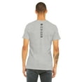 thumbnail image 3 of Daxton Adult Unisex Tshirt Michigan Script with Vertical on the Back, Heather Gray Black, XS, 3 of 3
