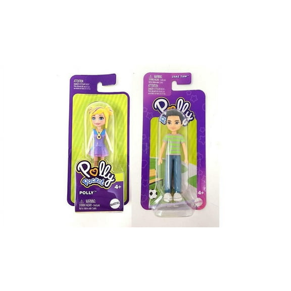 Bundle of 2 | Polly Pocket Impulse 3-inch Doll Collection | GDK98 & HRD58