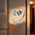thumbnail image 4 of SHOWERORO 1Jgo Para Puerta Con En Aleación De Zinc Plata Vintage Resistente, 4 of 8