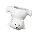 thumbnail image 4 of MAGIDEAL Bear Plant Pot Pen Holder Planters Organizer Flower Pot for Indoor Plants Garden White, 4 of 8