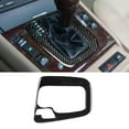 thumbnail image 4 of Carbon Fiber Gear  Knob Panel Frame Cover Car Control   Panel Cover Sticker Trim Interior Accessories Fit For 3 Series E46 1998-2005, 4 of 8