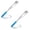 Blue, variant on LED Fiber Optic Light Up Wand Glow Stick Party Toys Colorful Handheld Flashing Light Stick for New Year Wedding Concert Festival Celebration Decoration