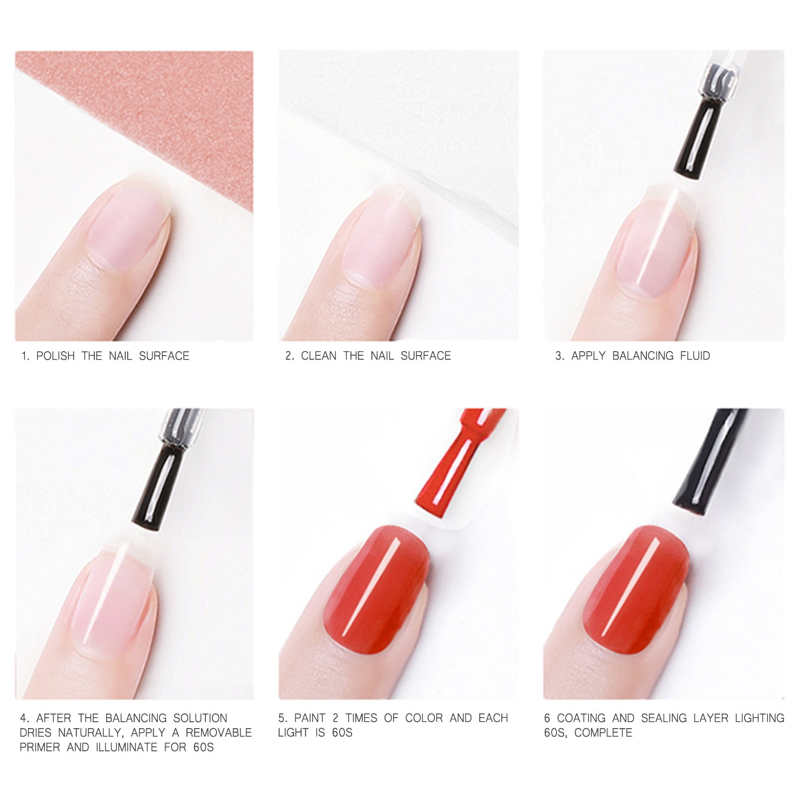 Miss Nails Nail Paint Effect7 Light Peach (10 ml)