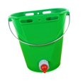 thumbnail image 2 of Cubo alimentador para terneros, cubo para terneros, suministros para , fácil instalar, práctico, alimentación gran capacidad, Verde con 1 pezón, 2 of 8