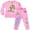 Pink, variant on Looney Tunes Girls Lola Bunny Clothing Set - Lola Bunny Sweatshirt and Jogger - 2-Piece Outfit Set - Sizes 4-10