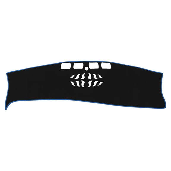 Dashboard Cover for Hyundai Tucson 2025 Dash Cover Mat Carpet Center Console Dash Cover Mat Polyester Black Blue 1 Pcs