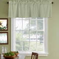 thumbnail image 4 of Sage Green Valances for Windows, Decorative Rod Pocket Window Valance Curtains, Farmhouse Sage Green Decor Short Curtain Drapes for Kitchen/Bathroom/Living Room, 2 Panels, 60" W x 18" L, 4 of 8