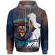 thumbnail image 3 of Sudadera con capucha holgada para hombre, nueva sudadera de otoño 2024, estampado 3D de león gótico, ropa Y2k, ropa urbana Harajuku para hombre, 3 of 5