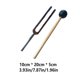 thumbnail image 3 of Toystoory Tuning Fork Smooth Surface 512 Hz Clear Sound No Tuners Burrs Tone Musical Forks Supplies Guitar Metal Professional Learning Type2, 3 of 6