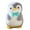 F, variant on Penguin Plush Toy, Soft Penguin Doll, Cute and Warm Stuffed Animal for Children, Safe Environmentally Friendly Fabric, Washable, 25cm Diameter, Multicolor, Perfect Gift and Home Decoration
