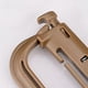 thumbnail image 5 of cámping Mosquetón para mochila en forma de D para exteriores cierre colgante de acero y plástico (caqui) Hugtrwg Para estrenar, 5 of 6