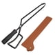thumbnail image 2 of Fire Pit Tongs Firm Clamping Non Slip Multi Purpose Wood Handle Campfire Clip with Leather Protective Sleeve for Hiking ANGGREK Otros, 2 of 8
