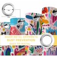 thumbnail image 6 of Colorful Abstract Blackout Curtains for Bedroom/Living Room, Thermal Insulated Kitchen Curtains, Oil Painting Modern Artwork Grommet Darkening Window Treatment Drapes 52"x63"x2, 6 of 8