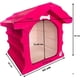 thumbnail image 3 of Casa Para Perro Q Perrón Raza Extra Chica Color Rosa, 3 of 6