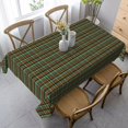 thumbnail image 6 of Rectangle Tablecloth 60x102 Inch, Natural Tartan Plaid Tablecloth Rectangle Washable Table Covers Kitchen Dining Tablecloth for Dining, Party, Buffet, Wedding, 6 of 8