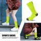 thumbnail image 1 of Bicicleta Calcetines deportivos de compresión para montar a caballo, calcetines largos hasta la pantorrilla para ciclismo para hombres y mujeres (amarillo), 1 of 3