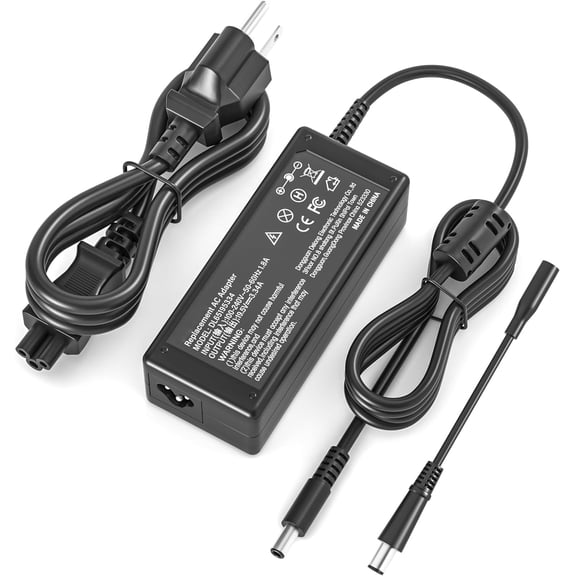65W Laptop Charger Compatible with Dell Latitude 3190 5580 7280 7470 E5440 E5470 E5570 E6430 E6410 E6440 E7440 E7450, Dell Inspiron 13 14 15 3000 5000 7000 Series Adapter Power Supply Cord