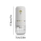 thumbnail image 3 of Molinillo de café recargable inalámbrico - Molino de muelas eléctrico portátil con núcleo cerámico, ajustes ajustables para espresso, prensa francesa y goteo, blanco, 3 of 6