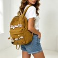 thumbnail image 4 of Weebloom Large School Backpack For Teen Kids Girls Cute Cartoon Large Capacity Shoulder School For Outdoor Travel Bookbag Middle High School College Brown, 4 of 5