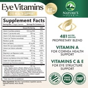 Eye Vitamins Supplements - 3x Strength Eye Health Vitamin with Lutein and Zeaxanthin - Vision Macular Health Eye Support With Zinc, Vitamins C E & Minerals, Bottled in USA - 120 Capsules
