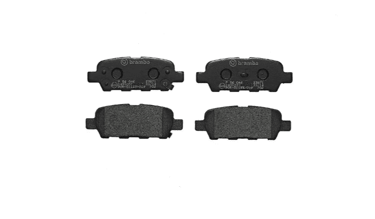 Brembo P56046; Brake Pad; PRIMELINE; FMSI Number D1288-8405/ D1393-8501/ D1626-8842/ D905-7784; Low-Metallic; Set Of 4