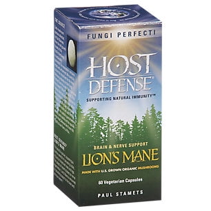 Host Defense ® Lion's Mane Capsules, Memory & Nerve Support, 60 count