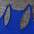 thumbnail image 5 of Men's Muscle Tank Top Stringer Y-Back Bodybuilding Sleeveless Workout Shirt Deep Scoop Neck Racerback Low Cut Armhole Solid Color Weightlifting Top Stretch Training Athletic Gear, 5 of 7
