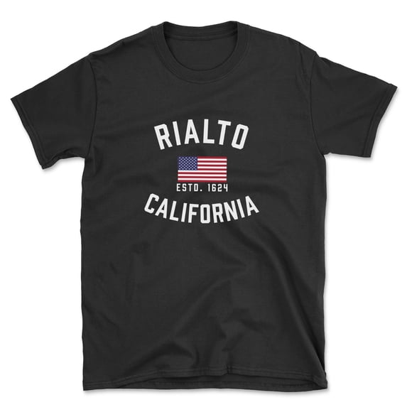 Rialto California Patriot Men's Cotton T-Shirt