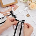 thumbnail image 3 of Big Bowknot Polyester Alligator Hair Clips with Platinum Plated Alloy Clip for Women Girls Mixed color 255x84x9mm 2 colors 2pcs/color, 3 of 9