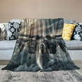 thumbnail image 2 of Orinice  Airplane Fighter Plush Blanket Fleece Throw Blanket 3D Bedroom Decor for Couch Bed Sofa Blanket for Kids Teen Young Boys Girls, Fuzzy Blanket 50"*60"（130 * 150cm） 50x60in, 2 of 6