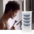 thumbnail image 2 of fashionhome 4pcs 3 Layers Men Beard Manual Shaving Razor Men's Facial Hair Trimming Grooming Stainless Steel Razor, 2 of 9