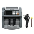 thumbnail image 2 of Machine à Compteur d'Argent, Compteur de Billets Haute Vitesse, Détecteur de Billets de Banque avec Écran LCD, Détecteur de Faux Billets RMB Dollar Euro pour Magasins et Banques, 2 of 8