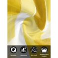 thumbnail image 7 of Yellow Geometric Cloth Napkins Set of 8 Reusable Dinner Napkins, Watercolor Ombre Modern Abstract Art Cocktail Napkin Washable Table Napkins for Wedding/Holiday Party/Baby Shower 20"x20", 7 of 7