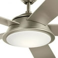 thumbnail image 3 of 310100NI Kichler Lighting Verdi - 56 Inch Ceiling Fan with Light Kit-Brushed Nickel Finish, 3 of 8