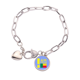 thumbnail image 1 of Pulsera de cadena de corazón Unbranded joyería encanto moda Pulsera de tamaño ajustable, 1 of 3