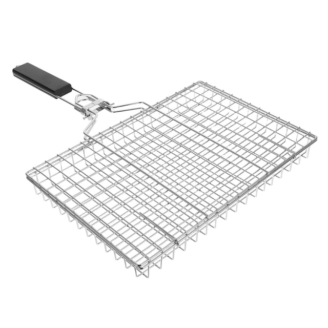 WEAVILUX Pinzas Plegables Para Red De Barbacoa Con Fuerte Y Acabado Fino Color