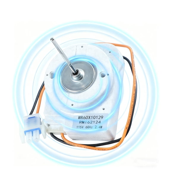 WR60X10129 WR60X10257 Refrigerator Evaporator Fan Motor Compatible with GE Hotpoint GTS22WCPBRBB STS22ICPBRWW, Replace AP4318644 1373246 AH1766252 UDQR002GNL 200D5001P003
