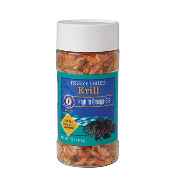 San Francisco Bay Brand Krill Freeze Dried Fish Food, 0.5 oz