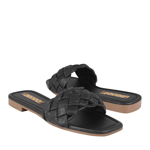SANDALIAS DAMA STYLO 16113 SIMIPIEL NEGRO Stylo 16113