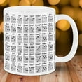 thumbnail image 5 of Music Note Ceramic Mug 11oz, Color-Changing Design with Guitar Patterns for Coffee/Tea Enthusiasts, 5 of 9