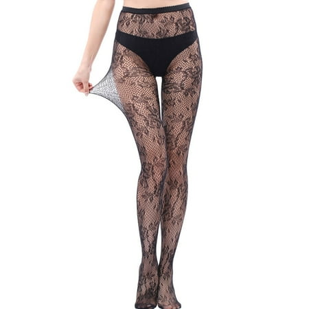 

fvwitlyh Textu Tights for Women with Designs Panties Stockings Long Suspender Women s Socks Silk Sheer Lined Tights
