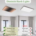 thumbnail image 5 of LightSalmon Black Ombre Magnetic Fluorescent Light Covers for Ceiling Lights 2x4Ft, Modern Gradient Abstract Art Office Classroom Kitchen Drop Ceiling Light Covers Lighting Filters Shade Panel 4Packs, 5 of 9