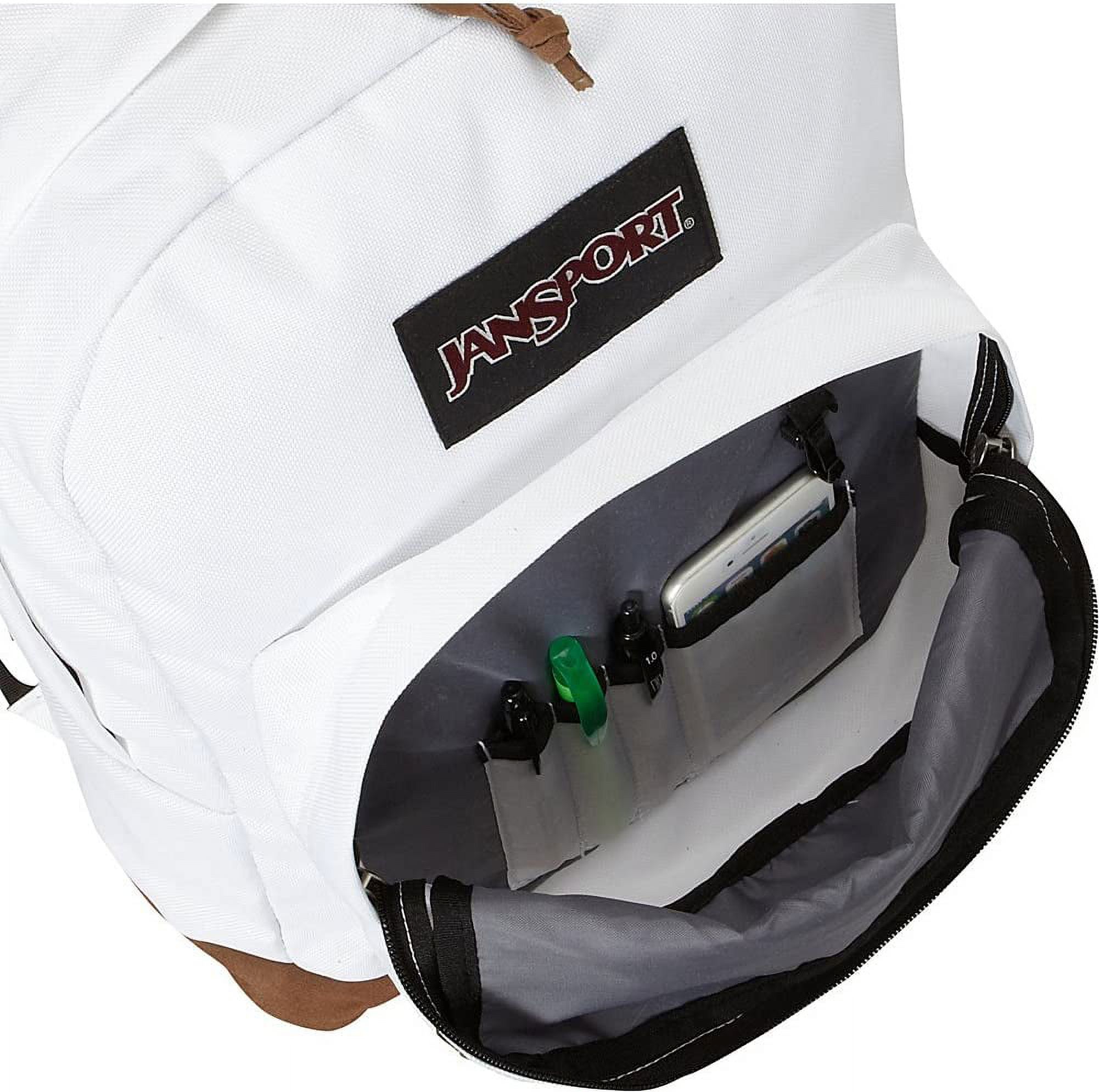 JanSport Right Pack Laptop Backpack- Sale Colors (Silver Rose Jacquard) - image 5 of 7