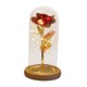 thumbnail image 5 of Eternal Flowers Flower Decor Tabletop Home En Cúpula Redonda Con Luces De Hadas Rojo Fernando  Flores eternas, 5 of 8