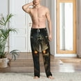 thumbnail image 5 of Vsdgher Metal Evil Skull Print Mens Pajama Pants Sleep & Lounge Pants, PJ Bottoms With elastic waistb and Pockets, 5 of 5