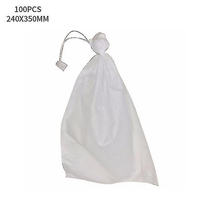100 unidades de bolsas de uvas de red para uvas vegetales, bolsa de protección de frutas para crecer, 11 kaili Sencillez