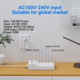thumbnail image 2 of Bloque de cargador USB C Resypey de 10 puertos (6 USB-A y 4 USB-C) de 50 W, 2 of 6